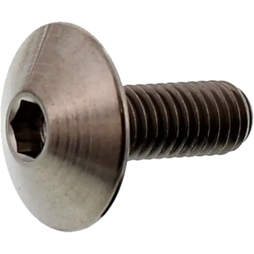 Linsenschraube M6X1 16 mm Titan für Motorräder