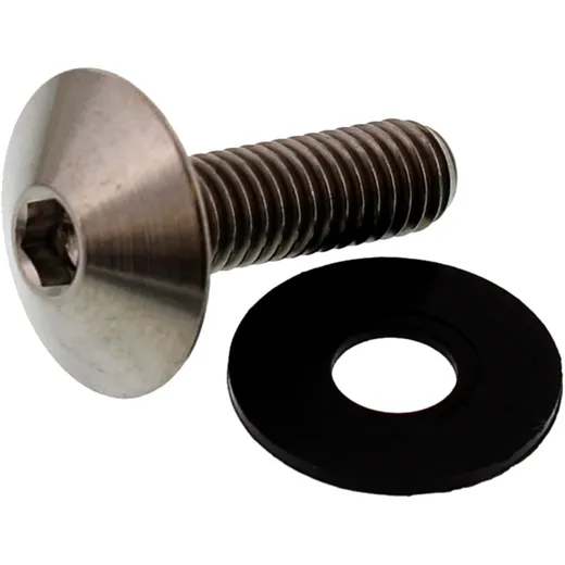 JMP DOME HEAD BOLT M6X1.00 20MM TITANIUM