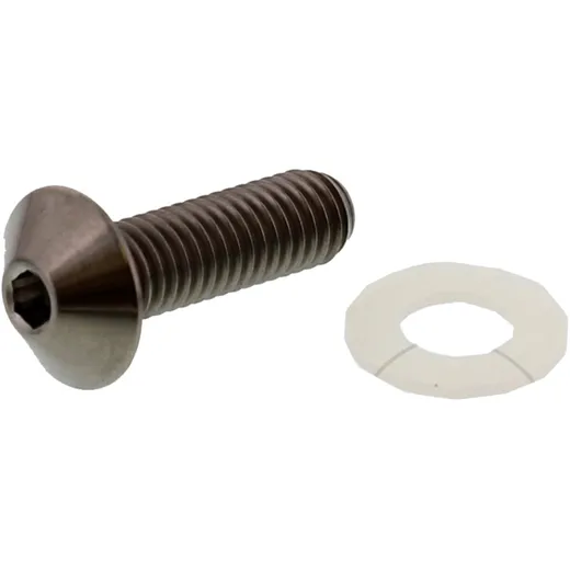 JMP Linsenschraube M6X1.00 mm 20 mm Titan für Motorräder