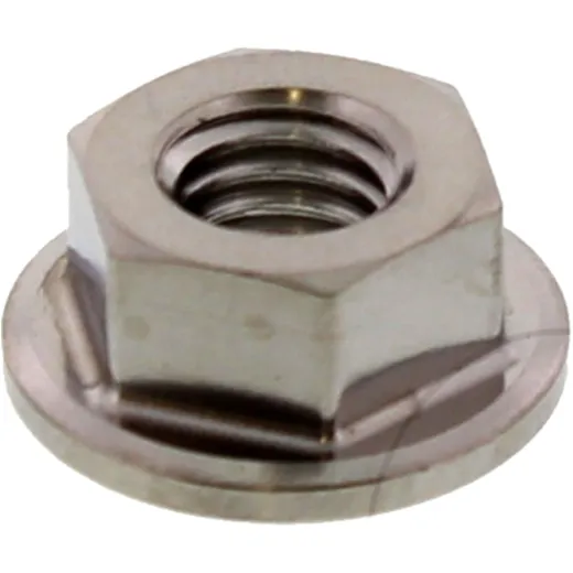 JMP flange nut M6X1. 00mm titanium for: Honda CR