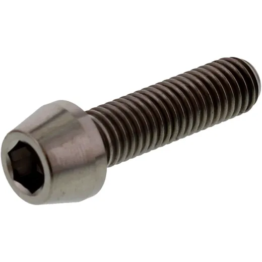 Konische Zylinderschraube M8x1.25 30 mm Titan