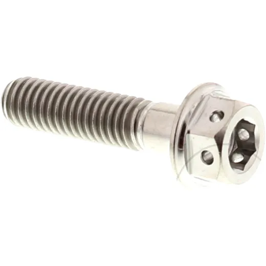 Schraube dualdrive JMP M6X1.00 mm 25 mm Titan