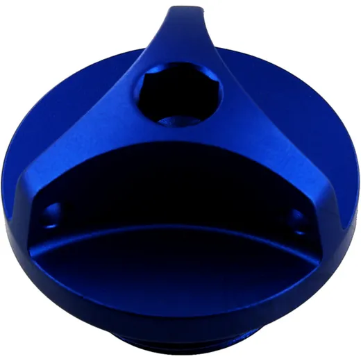 Öleinfüllschraube JMP Bolt M20X1. 5 mm Alu blau passend für: Suzuki AN, RM, DR - Z