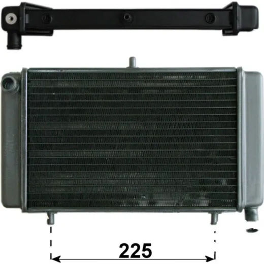 Radiator jmp 01503007