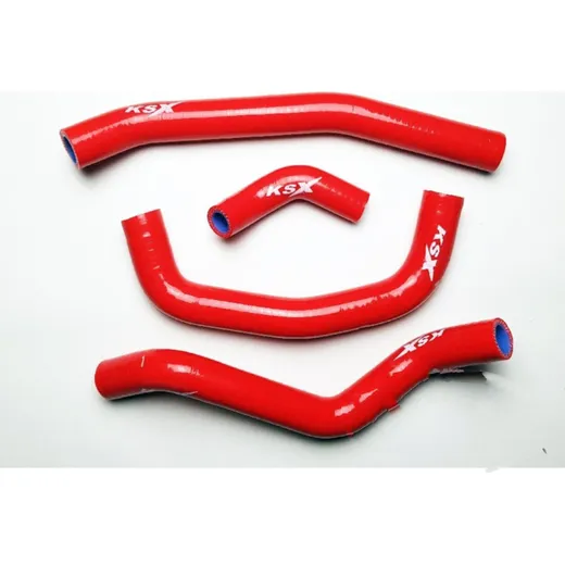 Radiator hose kit red