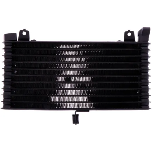 Aluminium Oil Cooler – black for motorcycles