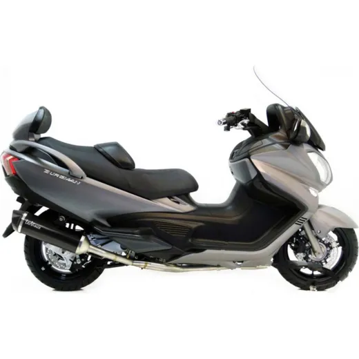 Exhaust lv-one nero 14002