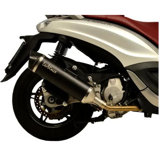 Schalldämpfer Lv One Nero Slip On passend für: Piaggio Beverly_2