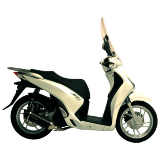 Silencer lv - one nero slip on for: Honda SH