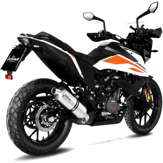 SILENCER SBK STAINLESS STEEL for: LV-ONE Slip On_1
