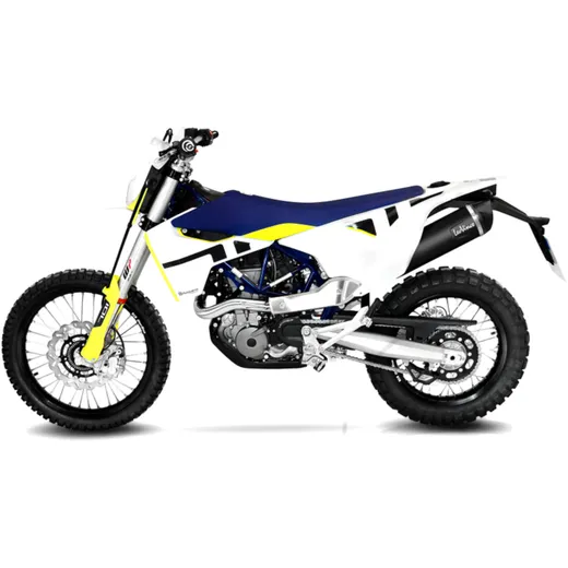 Silencer SBK nero slip on for: Husqvarna Enduro, Supermoto_0