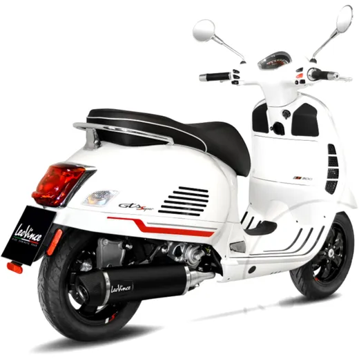 Schalldämpfer SBK Nero komplett 1/1 passend für: Vespa GTS_1