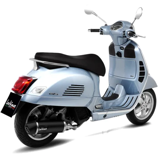 Silencer SBK nero slip on for: Vespa GTS_1