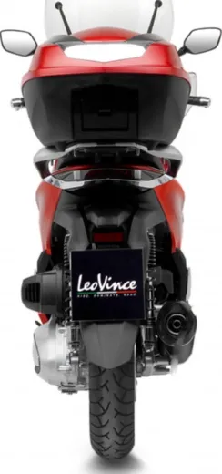 Silencer SBK nero slip on for: Honda SH, ADV_2