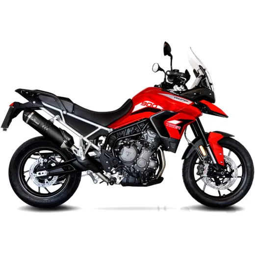 Silencer SBK lv - one slip on evo black for: Triumph Tiger_0