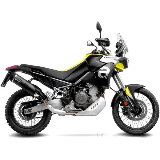 Silencer SBK lv - one slip on evo black for: Aprilia Tuareg_0