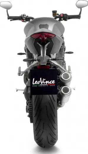 Silencer SBK stainless steel lv - 10 slip on for: Triumph Speed