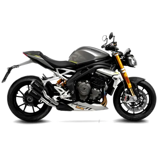 Schalldämpfer SBK Edelstahl LV - 10 black Slip On passend für: