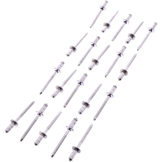 RIVET SILENCER SET GAS-TIGHT 20 pcs