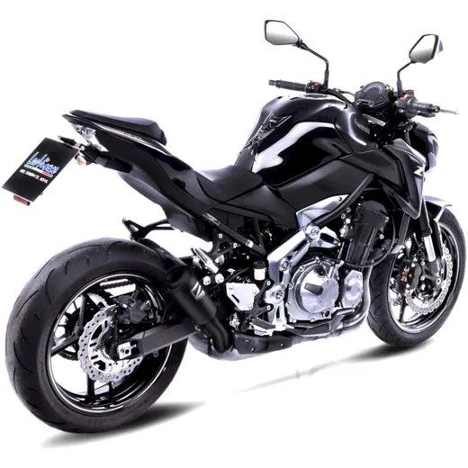 Silencer SBK stainless steel lv - 10 slip on full black for: Ka