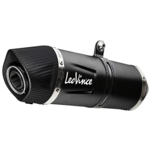Schalldämpfer LV-ONE Edelstahl Komplettanlage Evo Black Edition