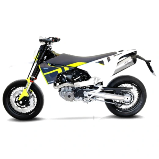 Silencer SBK stainless steel lv - one slip on evo for: Husqvarn