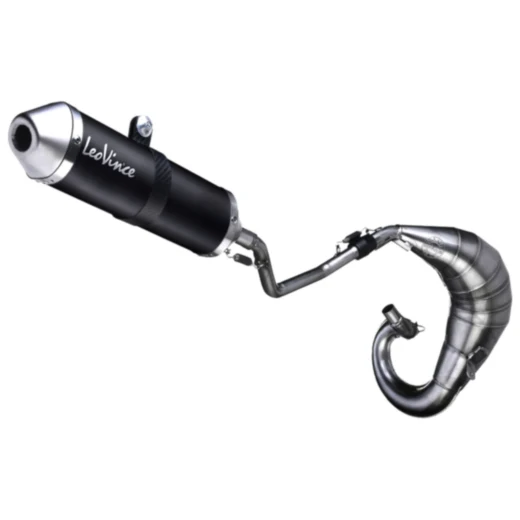 Schalldämpfer X - Fight Black Edition passend für: Derbi Senda, Dekker