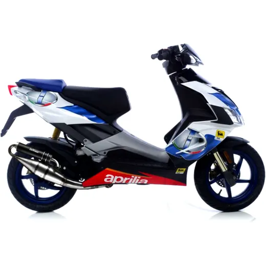 Schalldämpfer Handmade TT Leovince black passend für: Aprilia S