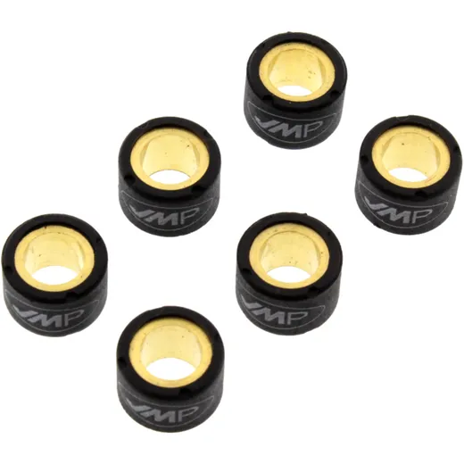 ROLLER WEIGHT KIT 6.6G for Motorcycles JMP 17X12MM, 6 PCS