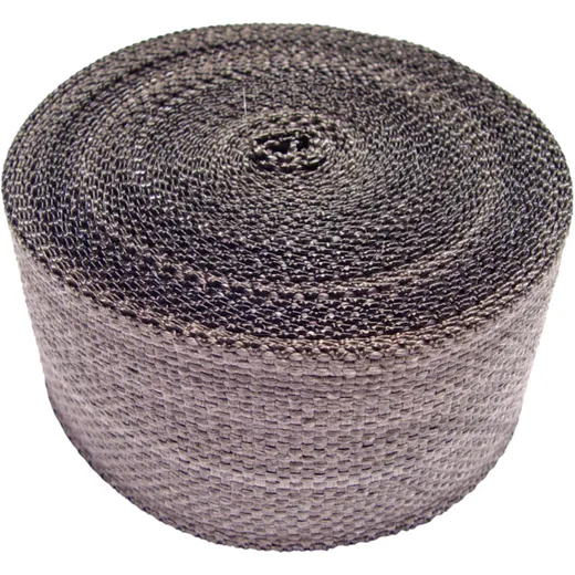 Hitzeschutzband grau für Motorräder 50 mm x 10 Meter
