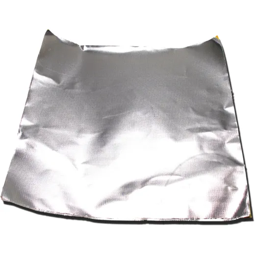 Exhaust Heat Shield for Motorcycles 50 x 50 cm Self-Adhesive