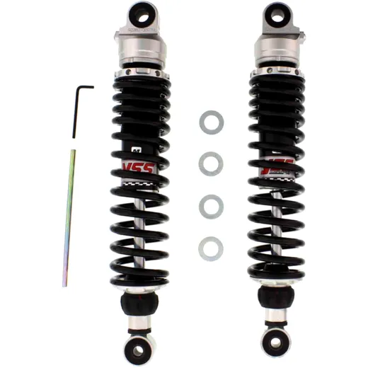 YSS shock absorber adjustable rear twin shock for: Kawasaki ER 7890322
