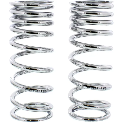 YSS Chrome Springs for Shock Absorbers 46-20-30-160