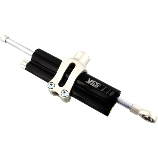 Steering damper YSS 75mm black clamp b for: Kawasaki Z, ER - 6F, ER - 6N