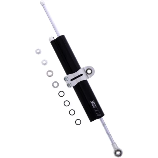 YSS Steering Damper 150mm Black for Motorcycles