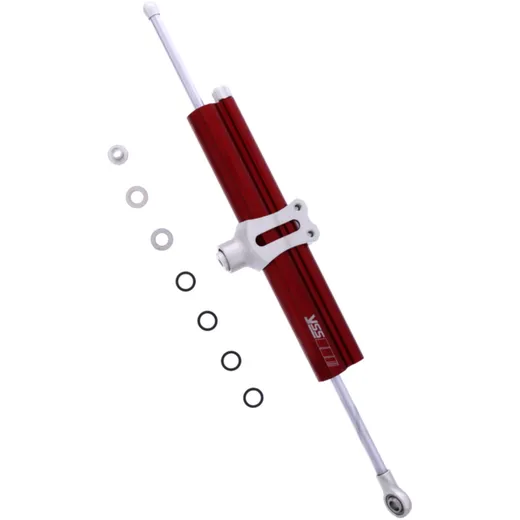 YSS Steering Damper 150mm Red for Motorcycles