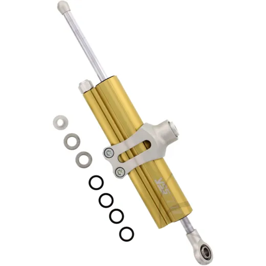 Lenkungsdämpfer YSS 90 mm gold Klemme B passend für: Ducati Scrambler, Honda CB