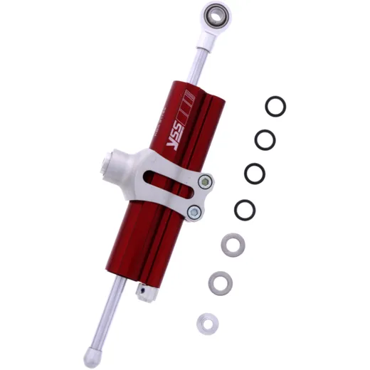 Lenkungsdämpfer YSS 75 mm rot Klemme B passend für: Kawasaki Z, ER - 6F, ER - 6N