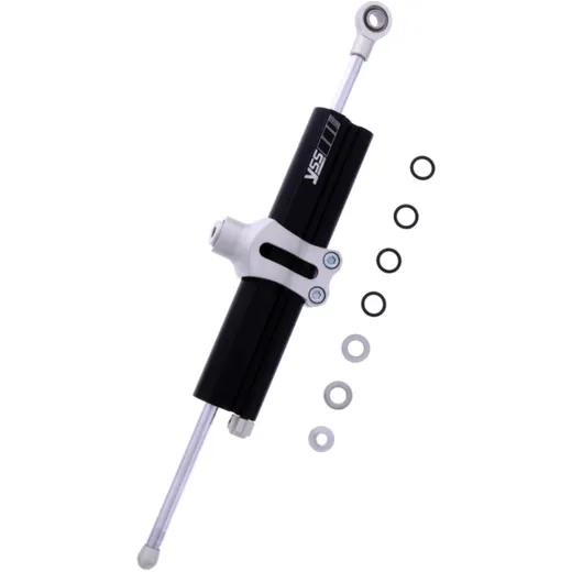 YSS Steering Damper 120mm Black for Motorcycle Models