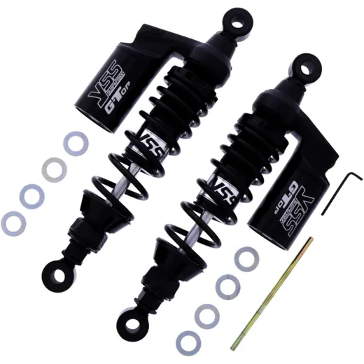 YSS TWIN SHOCK ABSORBER ADJUSTABLE BLACK EDITION für Roller und Motorräder