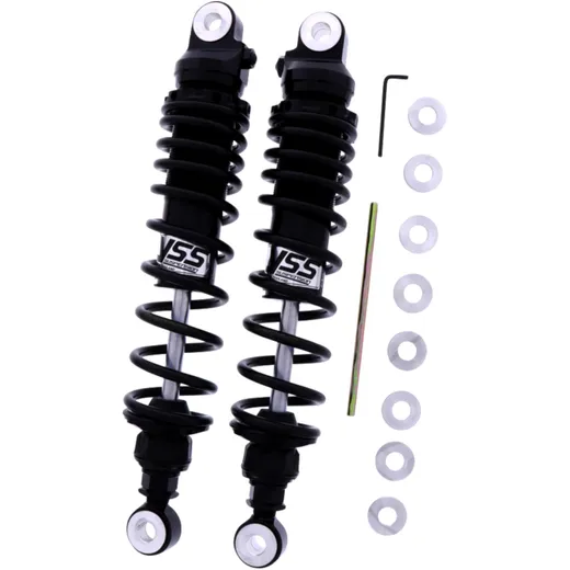 YSS TWIN SHOCK ABSORBER ADJUSTABLE BLACK EDITION für Motorräder