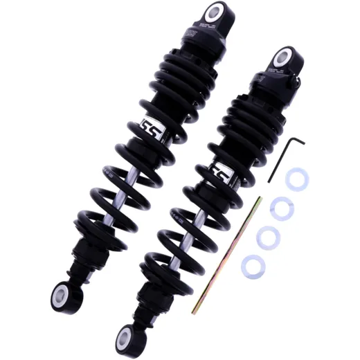 YSS TWIN SHOCK ABSORBER ADJUSTABLE BLACK EDITION für Roller und Motorräder 7892475