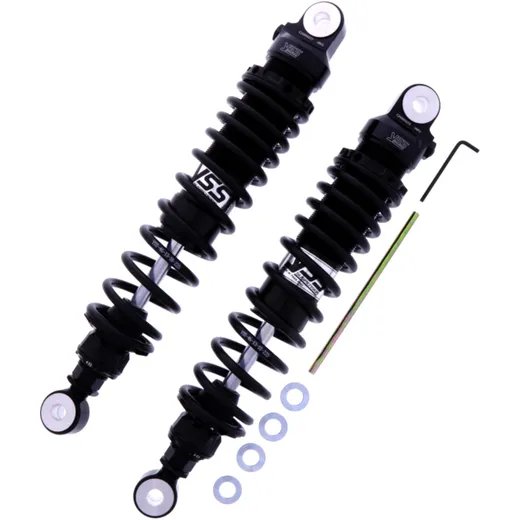 Federbein Stereo YSS einstellbar Black Edition passend für: Moto Guzzi V7, V9 7893514