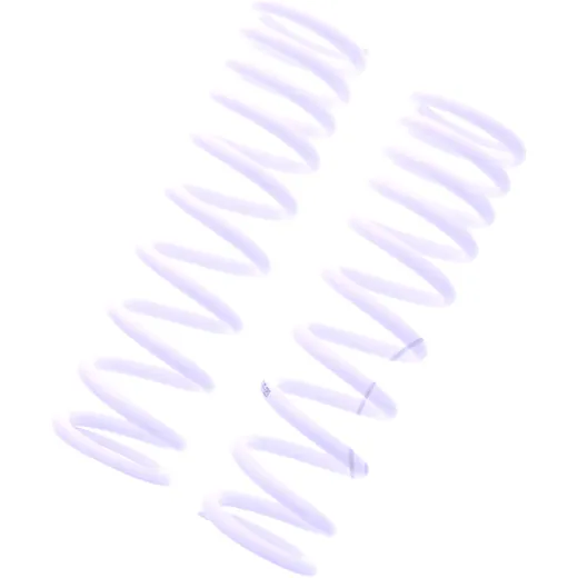SPRING SET WHITE YSS 46-25-35-220 for Motorcycles