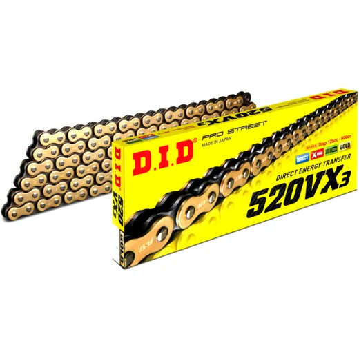 DID X-Ringkette 520VX3 Meterware ohne Schloss 7480373