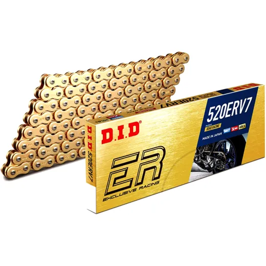 DID X-RING KETTE GOLD 520ERV7 METRE PRO KETTENG