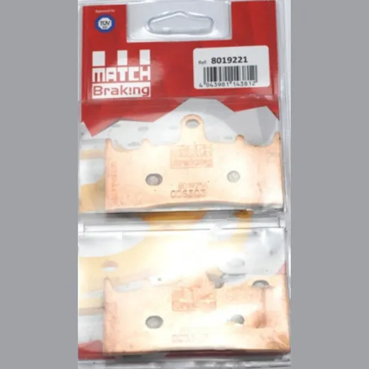 Brake pads sintered match braking 1137578_1