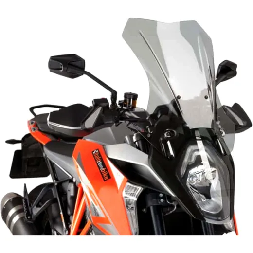 Smoke Grey Touring Screen for Naked Motorbikes