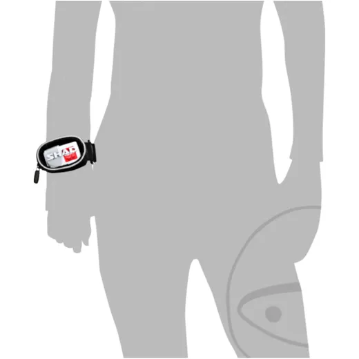 Wrist Bag for Motorcycle Black Shad 4X6X10CM_0
