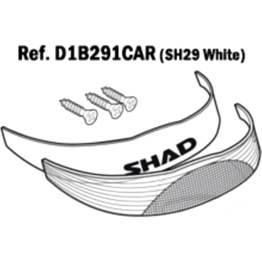 Replacement reflector white Shad D1B291CAR